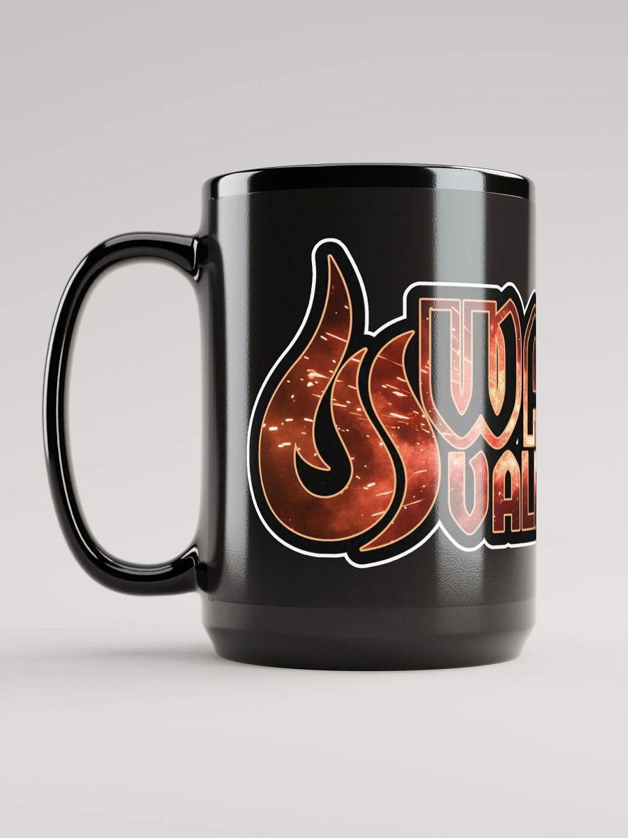 Forge-Inspired Black Glossy Mug product image (5)
