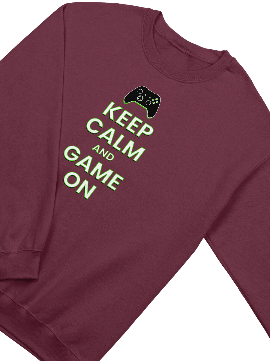 KEEP CALM AND GAME ON XB SWEATSHIRT product image (3)