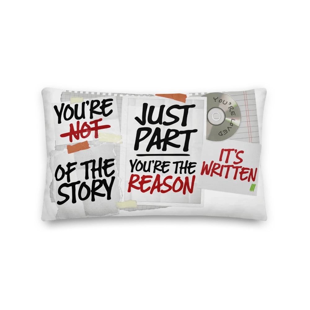 You're THE Reason Pillow product image (1)