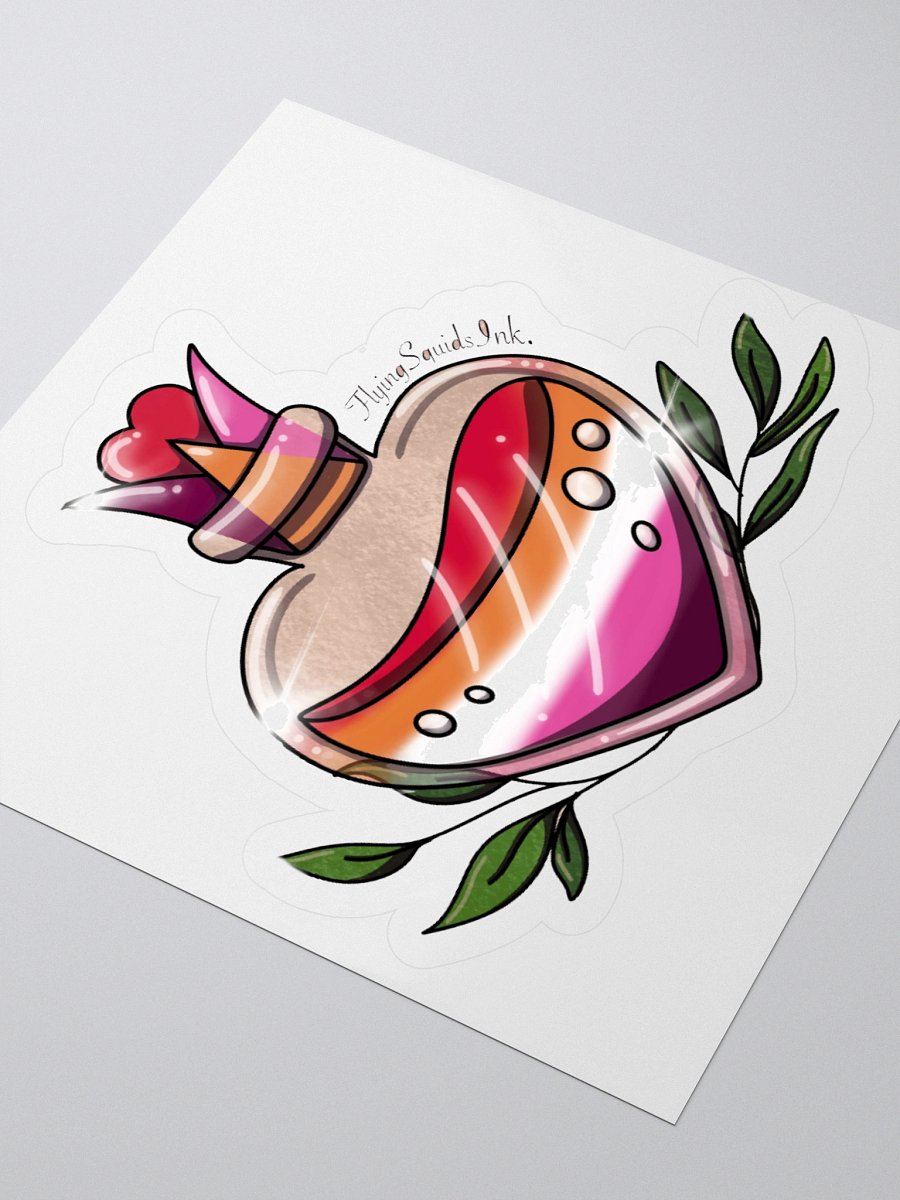 Lesbian Pride Potion- Sticker product image (3)
