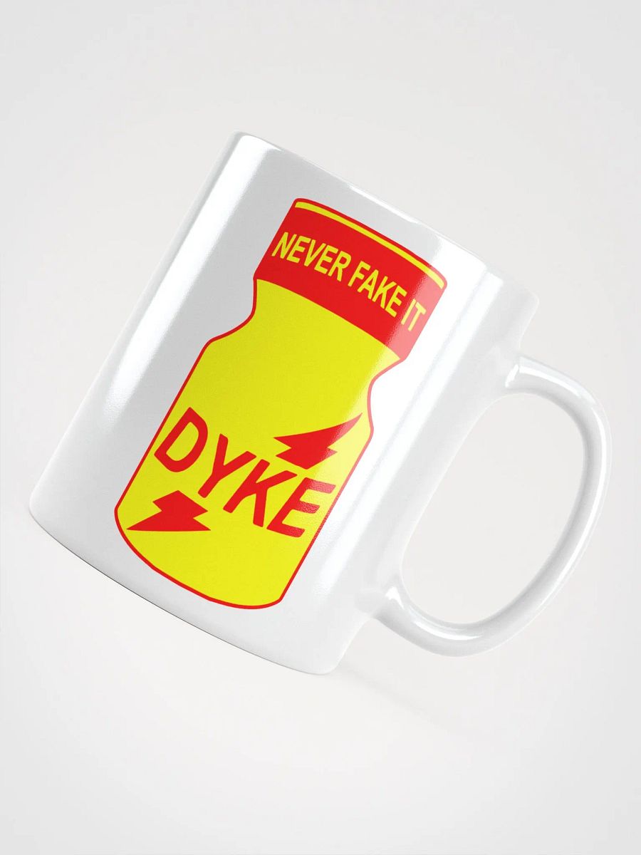 Dyke Poppers Mug 👃 White product image (4)