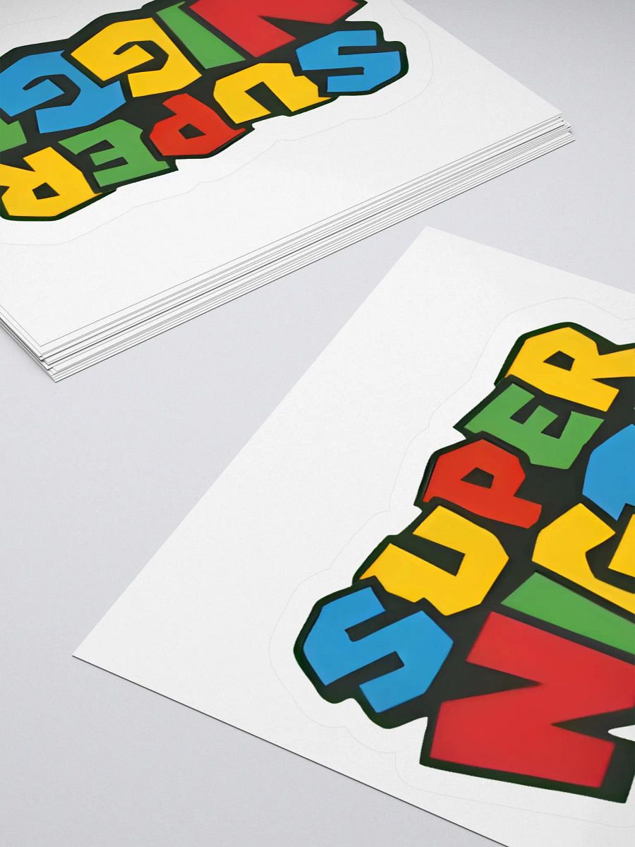 Super Ni*ga Sticker product image (4)
