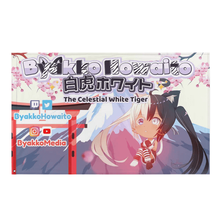 Flag - Byakko Howaito the Celestial Tiger Edition product image (1)