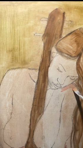 blocking in

#hodgsonart #oilpainting #figurativeart #figurativepainting #guitar #artlover #woodpainting #paintingart