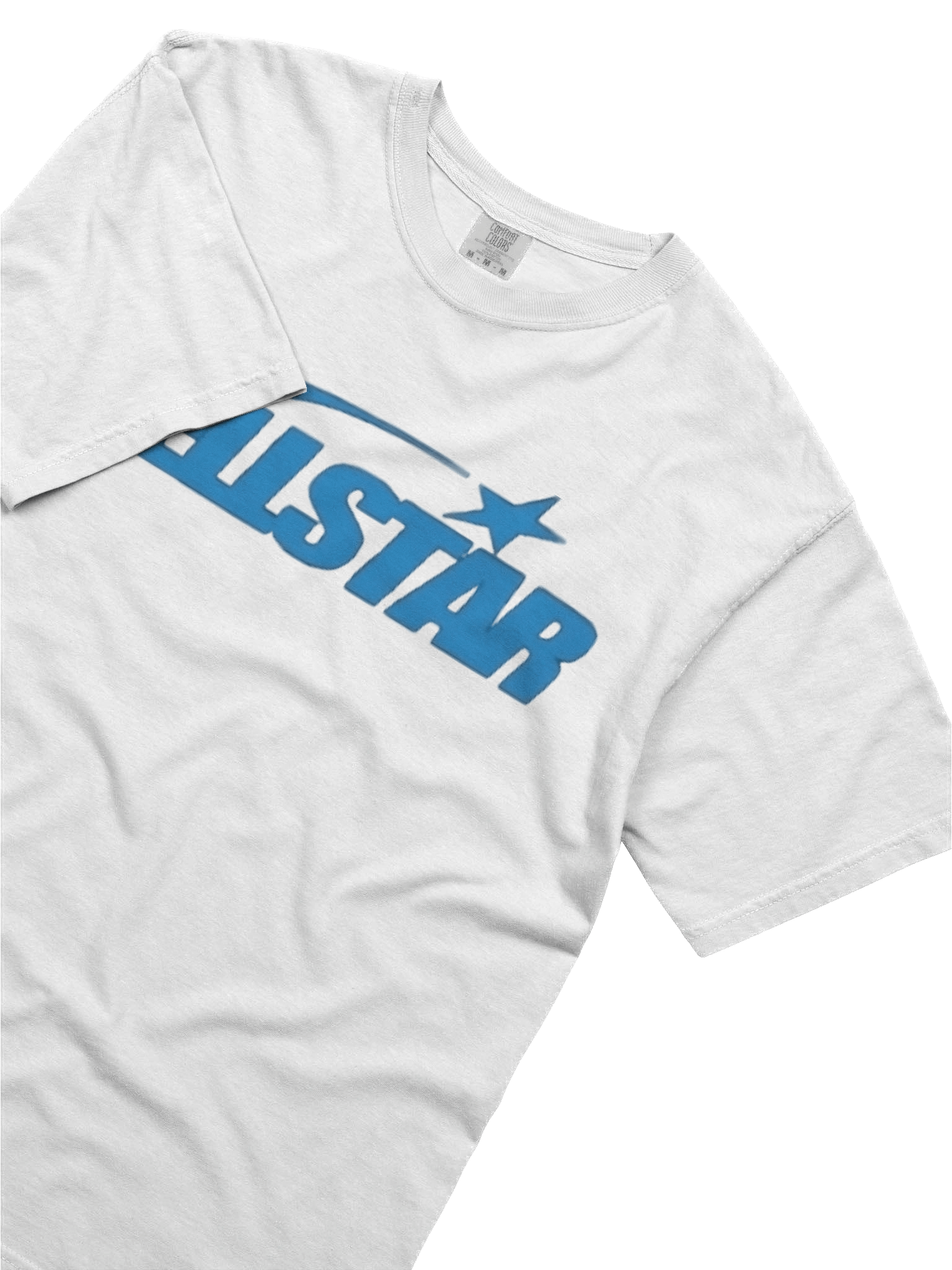 Hellstar Classic T-shirt (Regular Print) White/Blue product image (3)