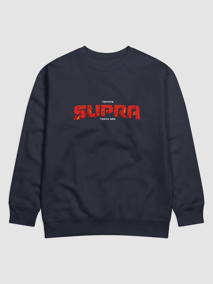 Flaming SUPRA Cotton Sweatshirt product image (2)