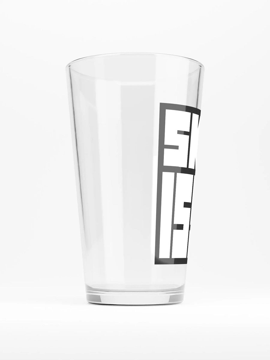 SKILL ISSUE PINT GLASS (B&W) product image (2)