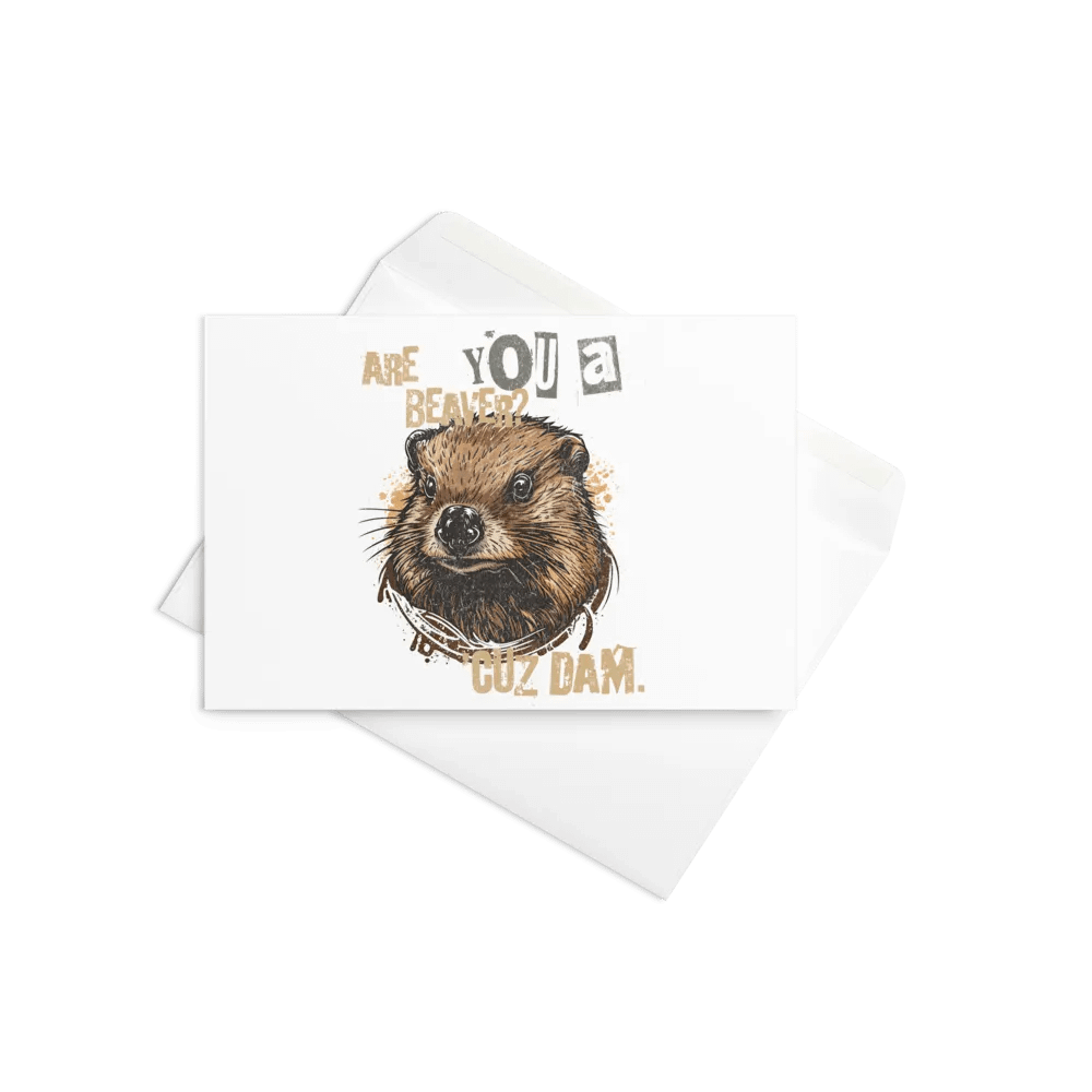 Beaver Birthday Greeting Card product image (9)