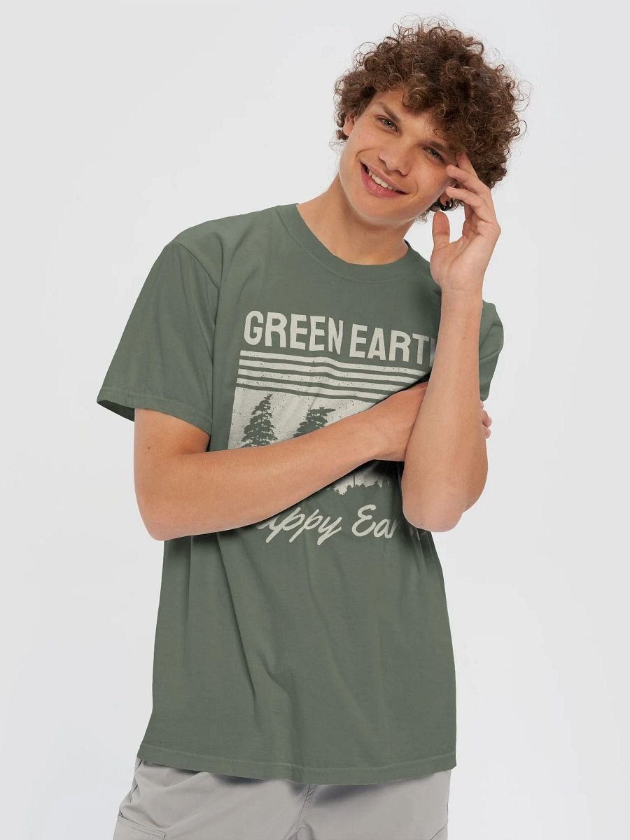 Green Earth, Happy Earth T-Shirt product image (5)