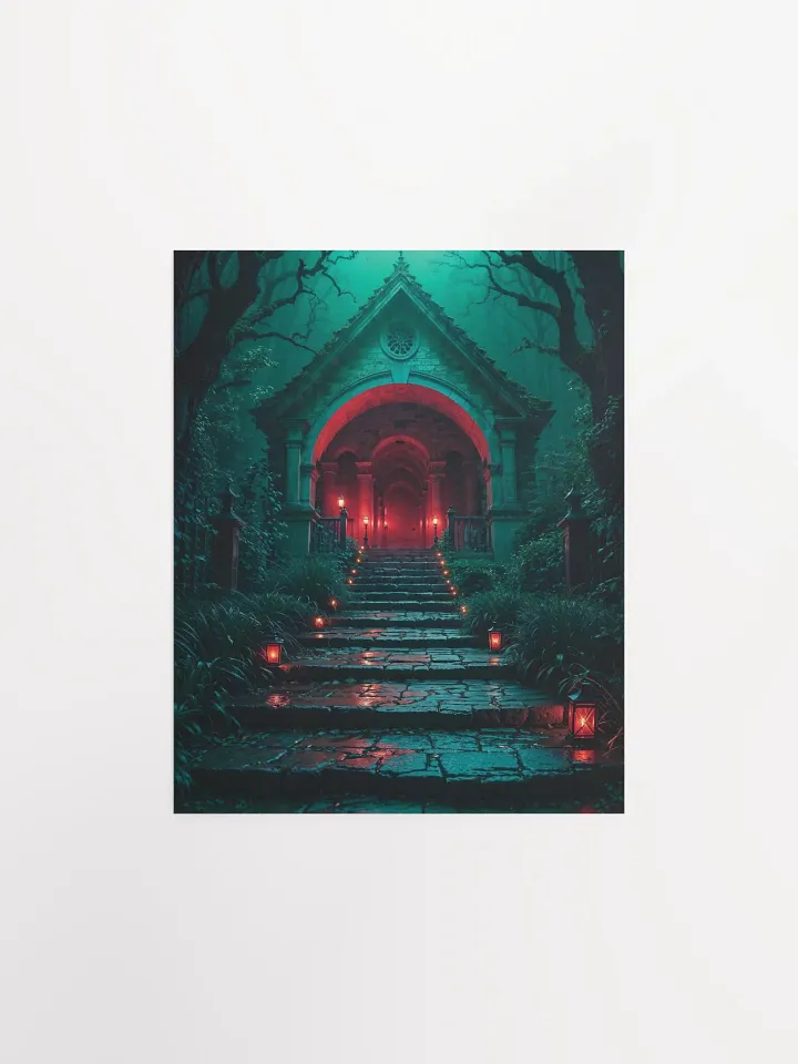 The Crimson Chapel Matte Poster product image (7)