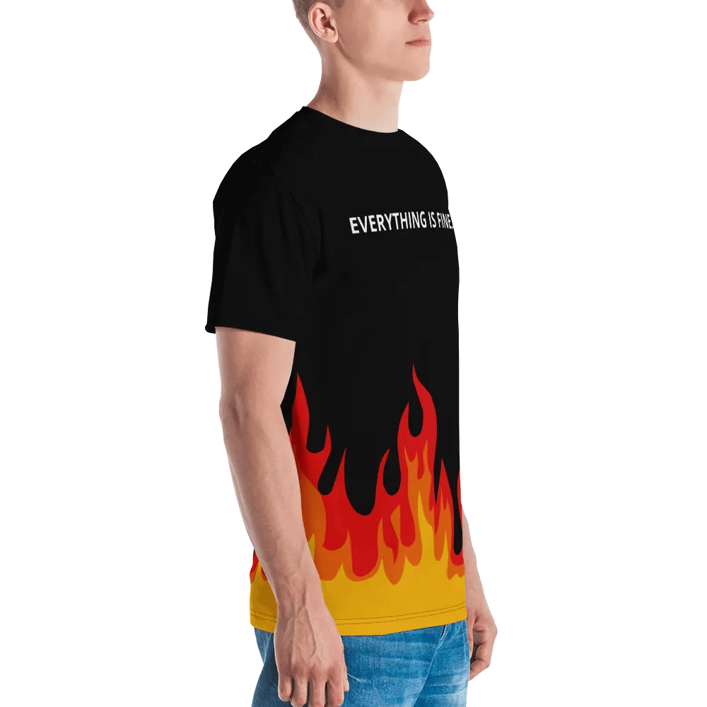 Everything is FINE tshirt product image (3)