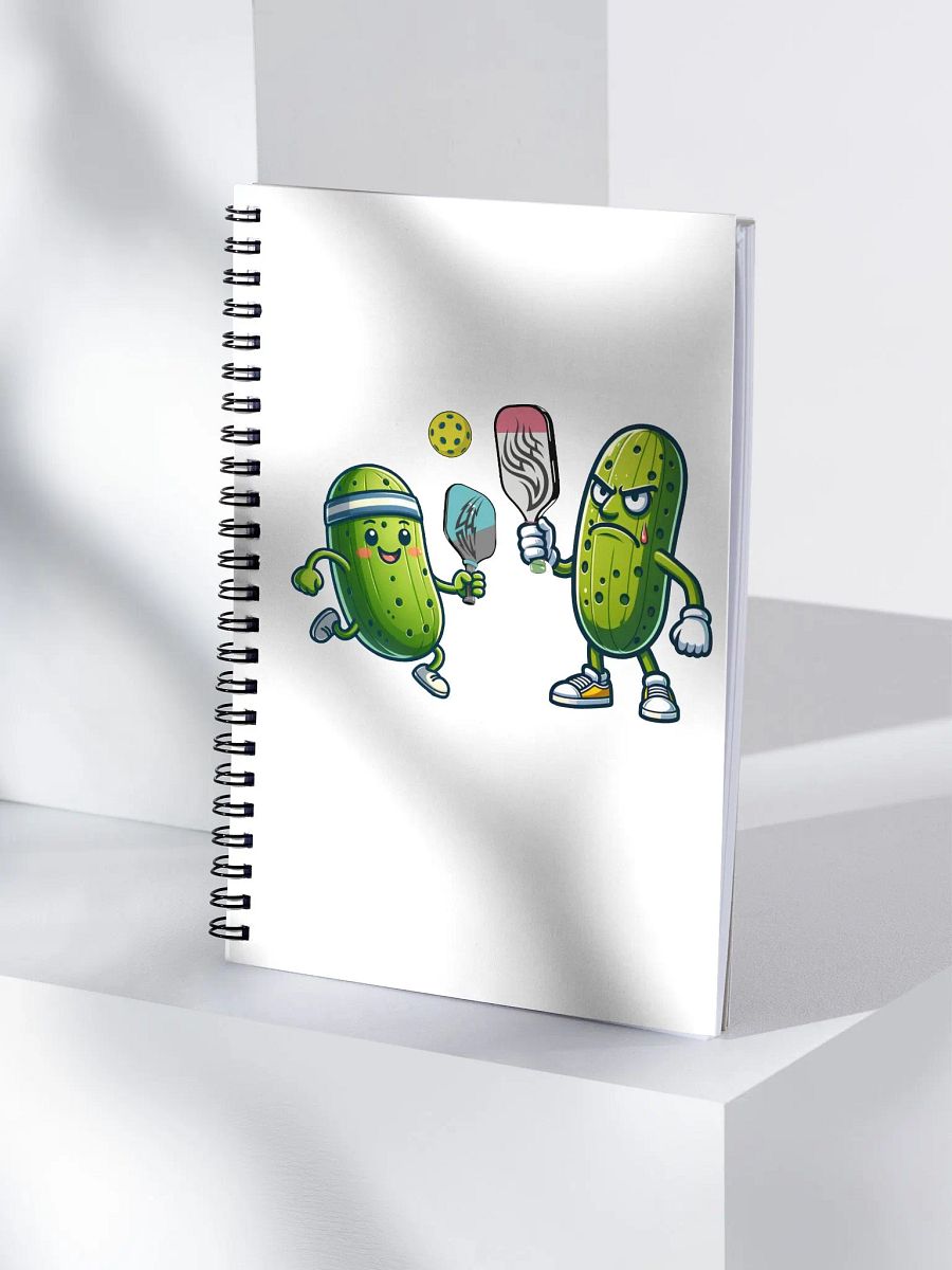 Pickleball Battle Pals Spiral Notebook product image (4)