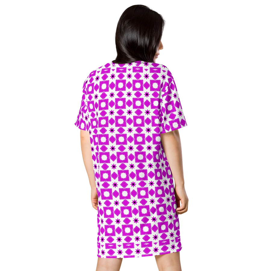 Abstract Bright Fun Design T Shirt Dress product image (3)