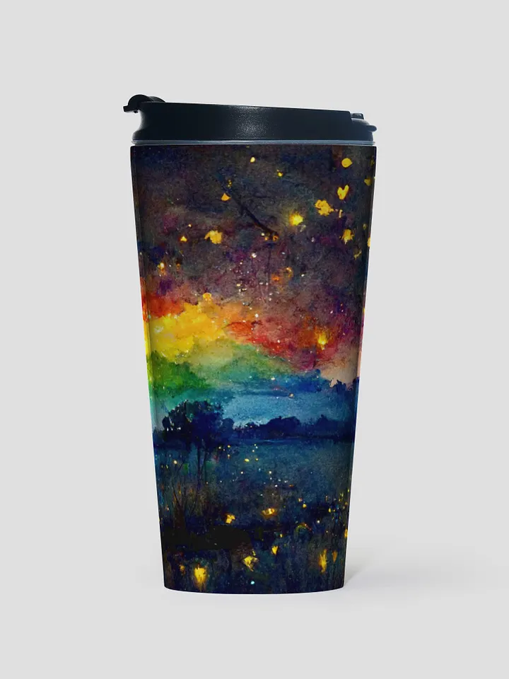 Aurora Night Stainless Steel Travel Mug product image (1)