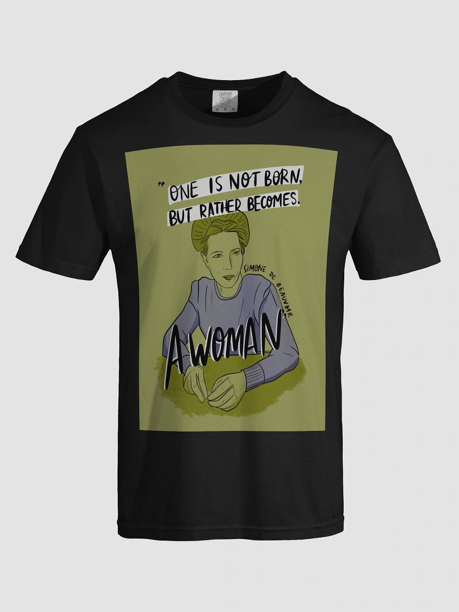 Becoming Woman Illustrated T-Shirt product image (66)