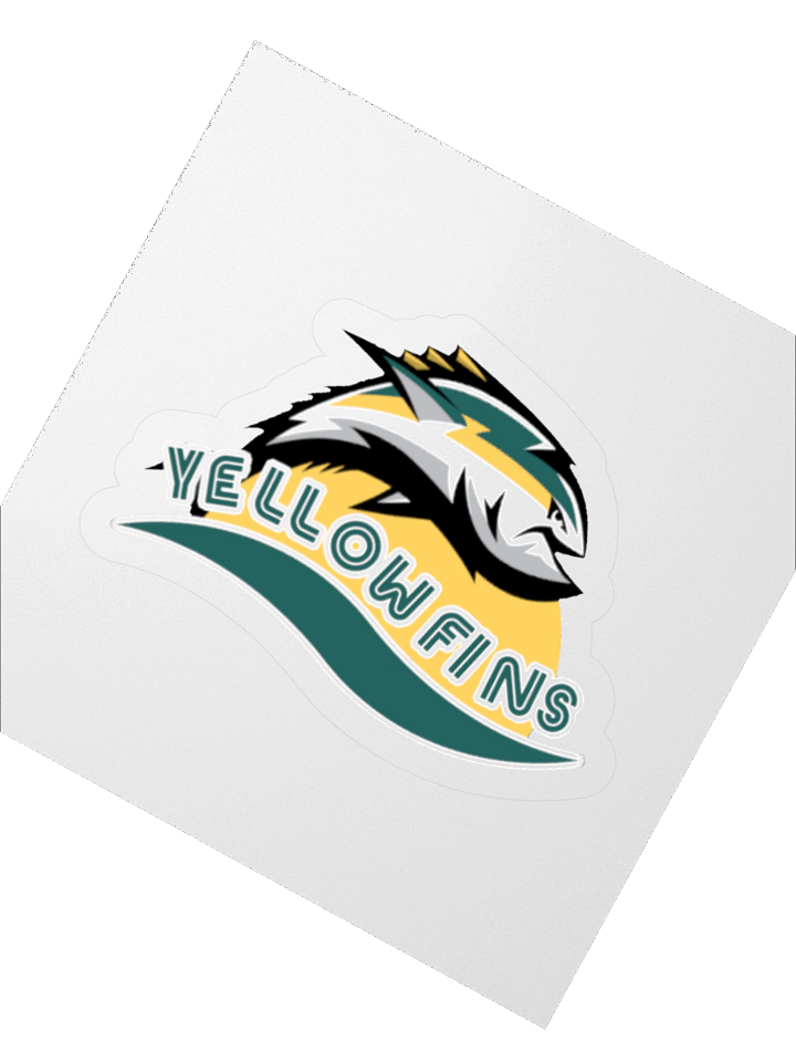 Honolulu Yellowfins Sticker product image (5)