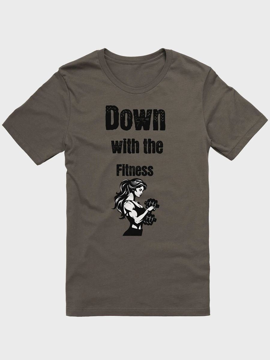 Down With The Fitness female T-Shirt product image (5)