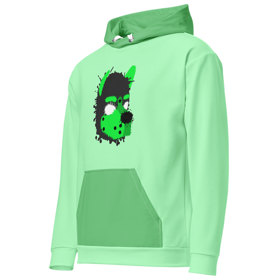 Pup Splatter Hoodie - Green product image (2)