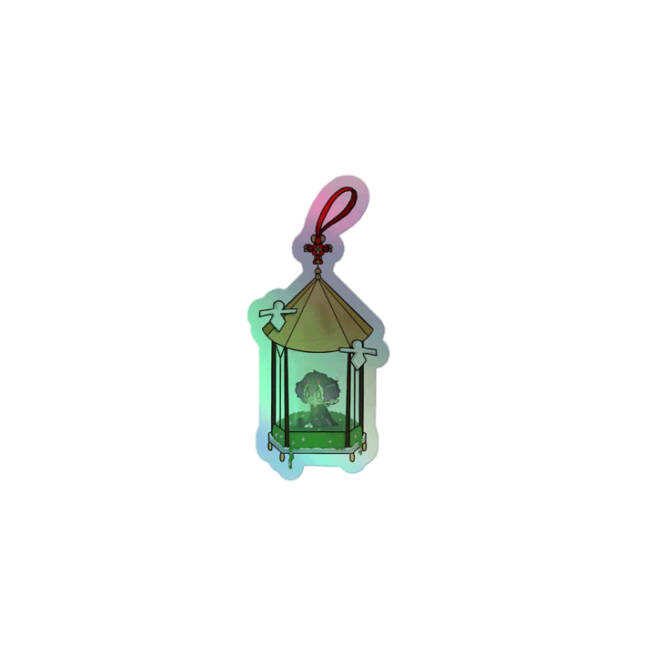 Trapped In A Lantern Oni Sticker product image (1)