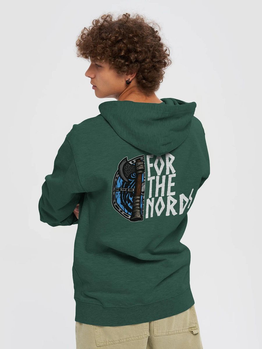 For the Nords Zip-Up Hoodie (White Font) product image (21)