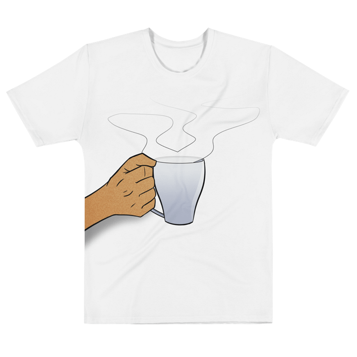 Coffee (white shirt / brown skin tone) product image (1)