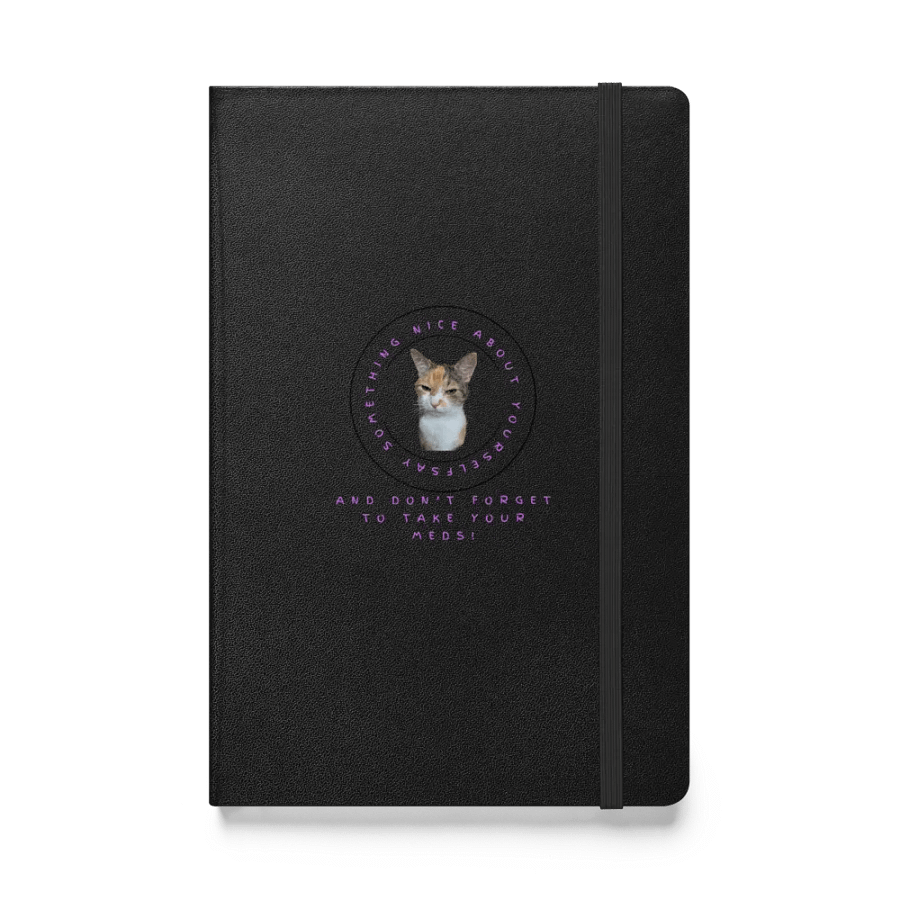 Lily says Say Something Nice Hardcover Notebook product image (1)