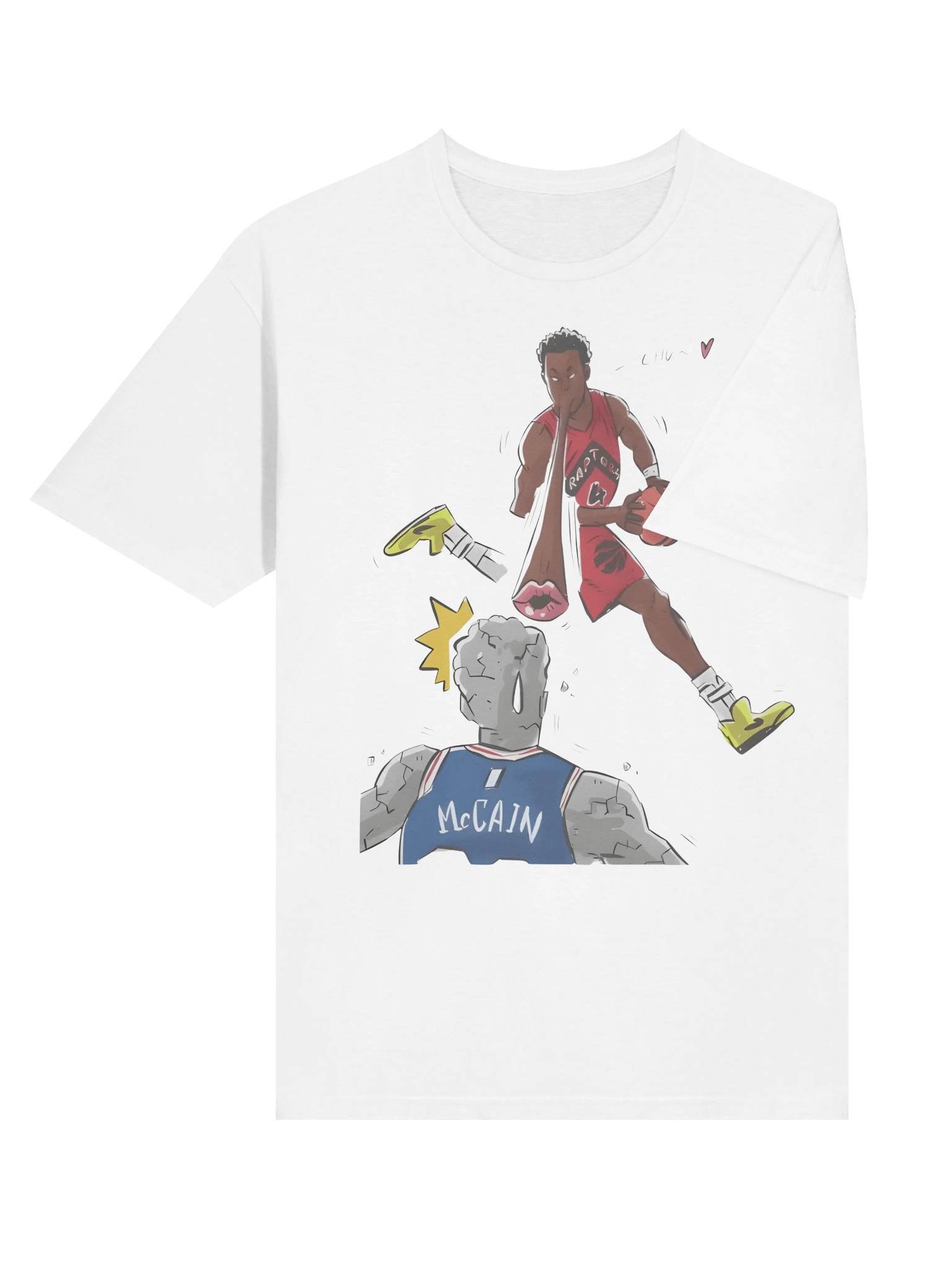 Scottie Barnes Blew A Kiss At Jared McCain T-Shirt product image (4)