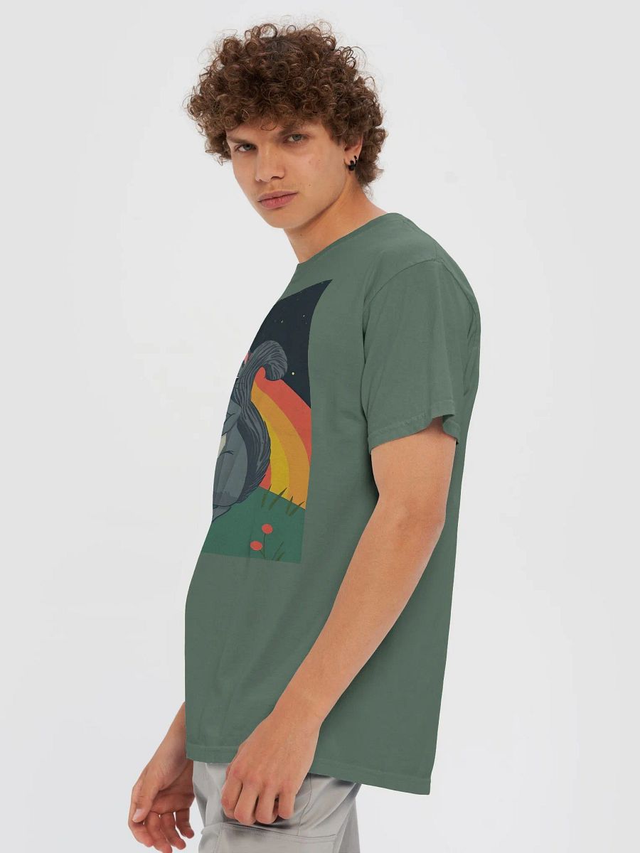 Vintage Comfort: Garment-Dyed Cotton Tee product image (6)