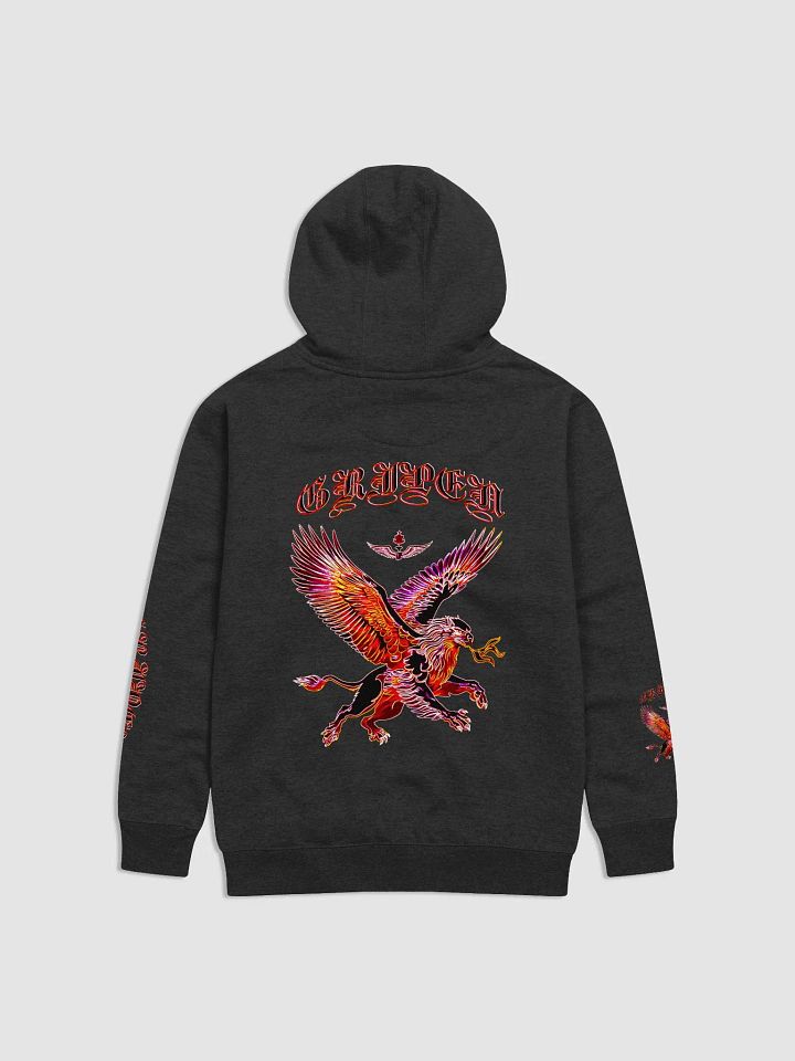 Gripen Flying Red//Griffin/Cotton Heritage Unisex Premium Hoodie by Cotton Heritage product image (2)