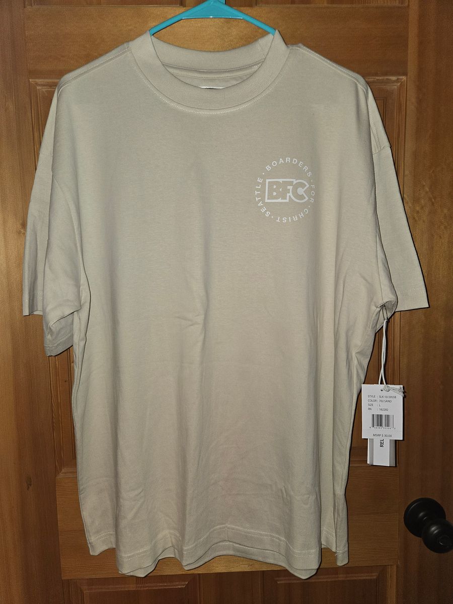 ADULT Tan Box Tee product image (3)