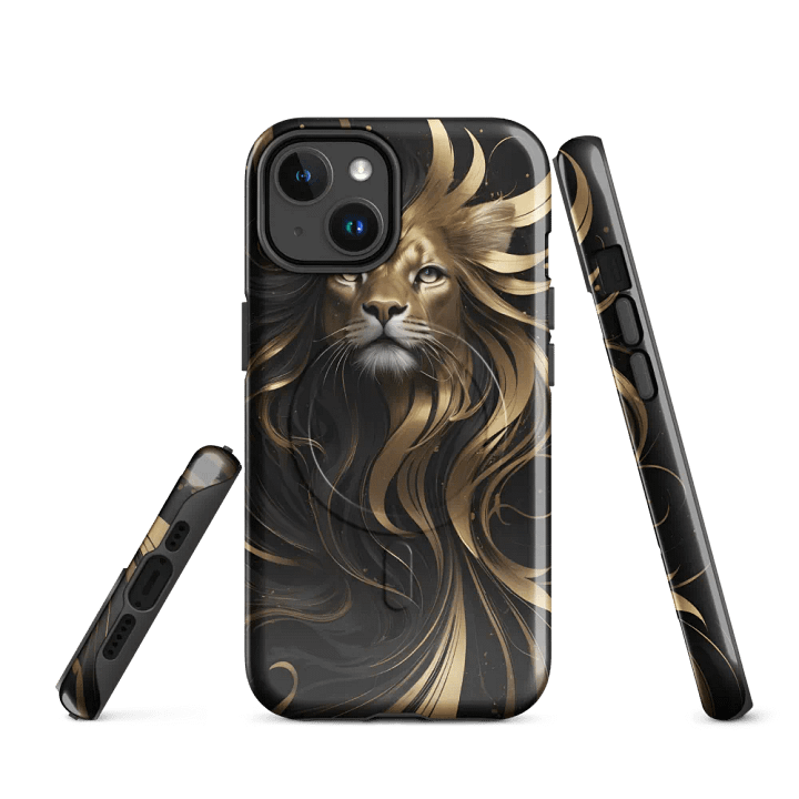 MagSafe® Tough Case for iPhone – The golden Lion product image (2)