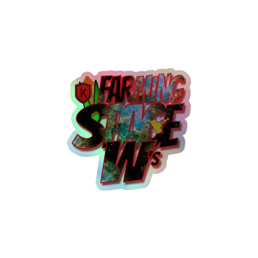 Galactic Farming Holographic Sticker Set product image (1)