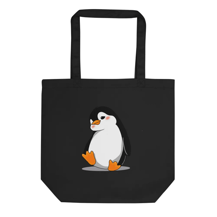 Blushy Penguin Eco-Friendly Tote Bag product image (3)