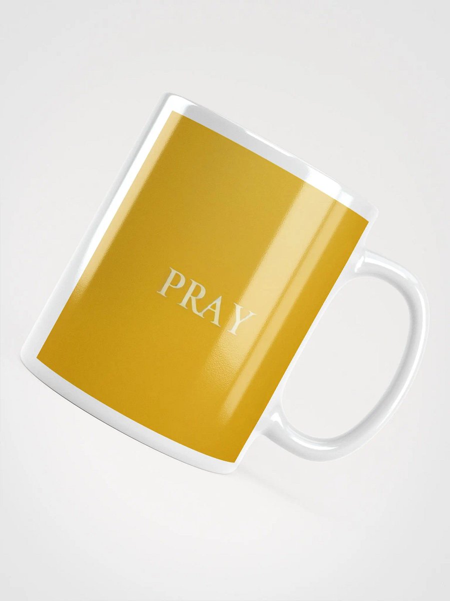 Yellow Pray Mug product image (4)