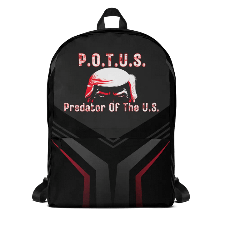 Resistor, POTUS w/ Image, Black Backpack product image (1)