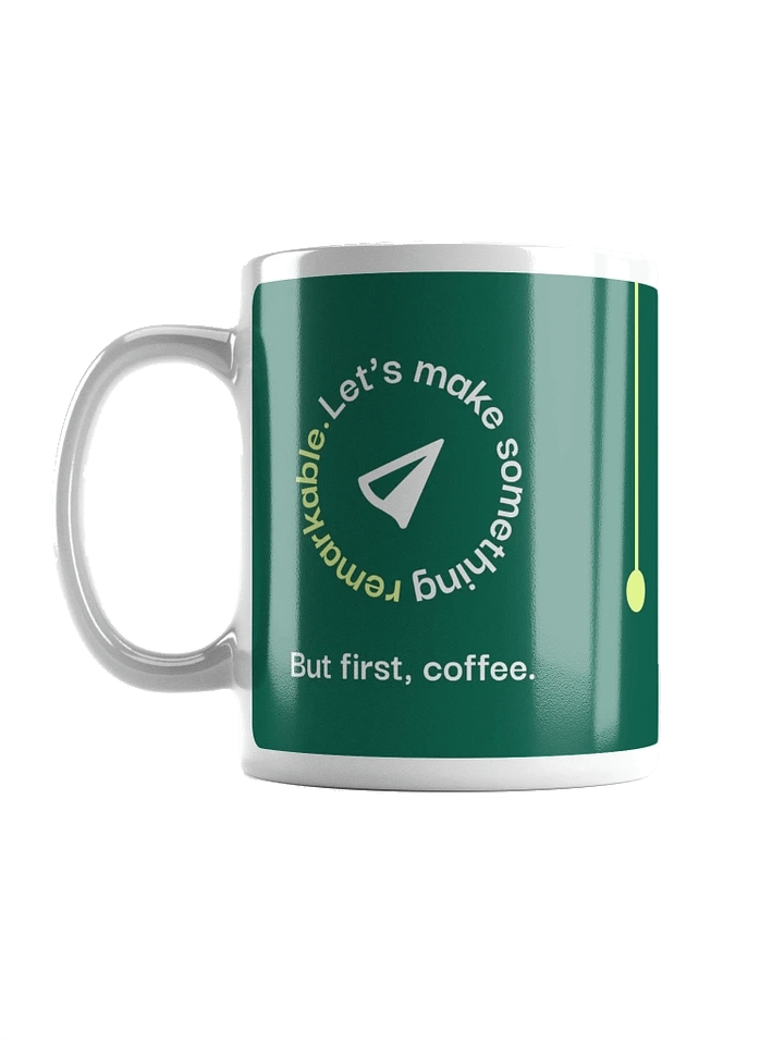 But first, coffee Mug: Green product image (1)