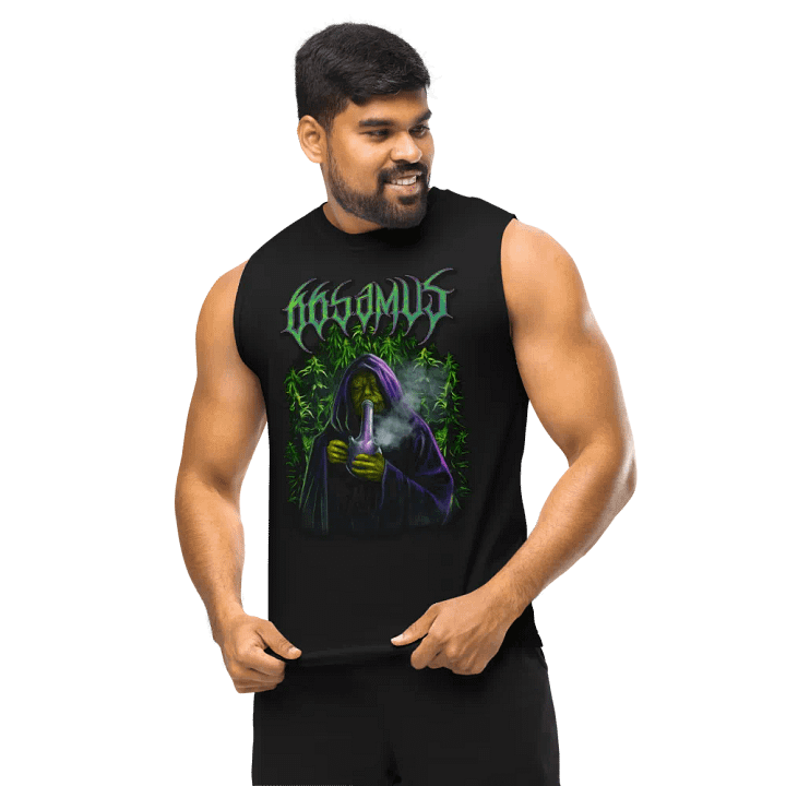 My Little Green Friend muscle tank product image (1)
