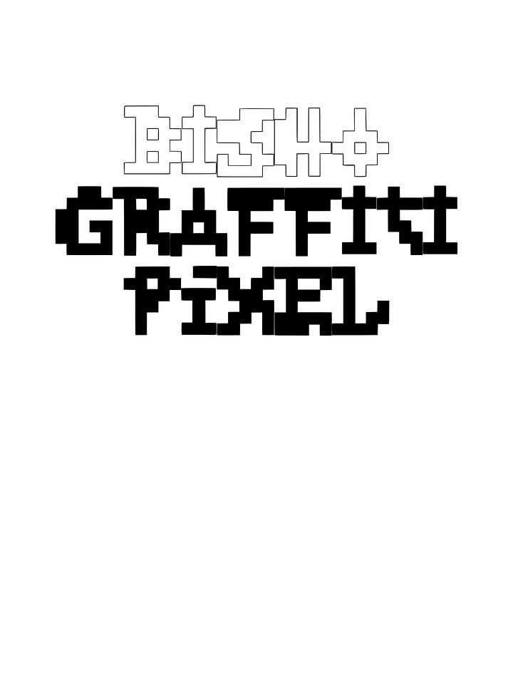 GRAFFITI FONTS PIXEL product image (1)