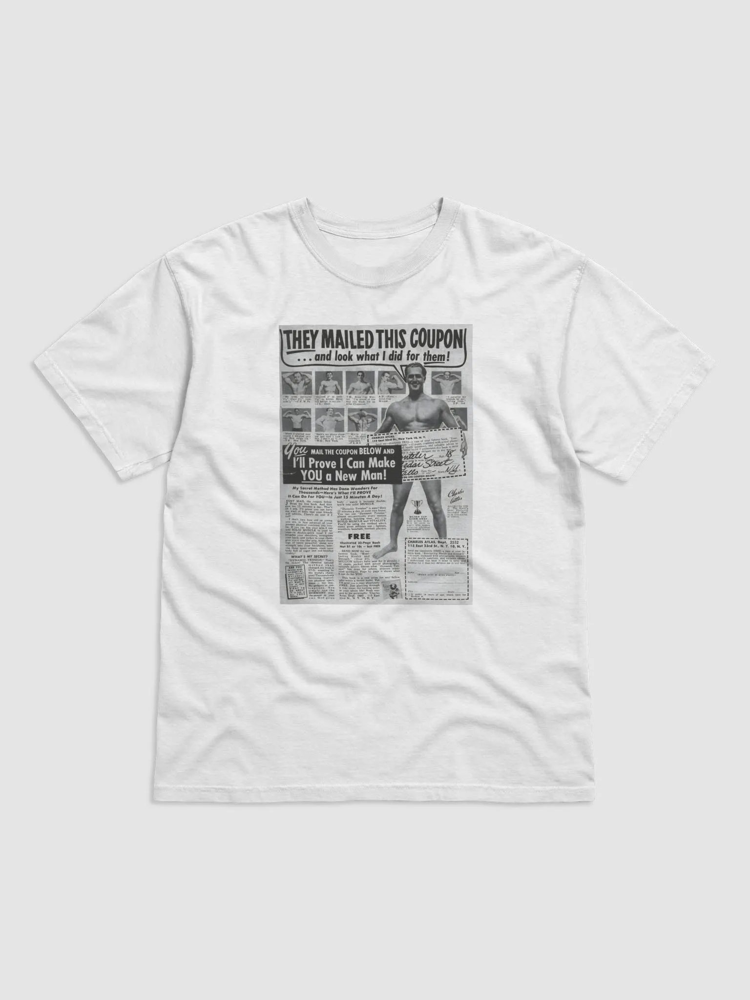Charles Atlas Beefcake Ad - T-Shirt product image (1)