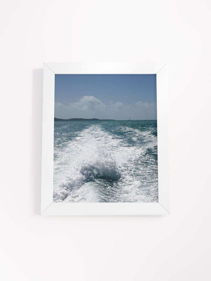 Water wake | Framed product image (1)