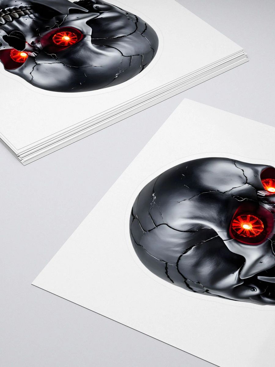 Channel Emote Sticker: Black Skull product image (4)