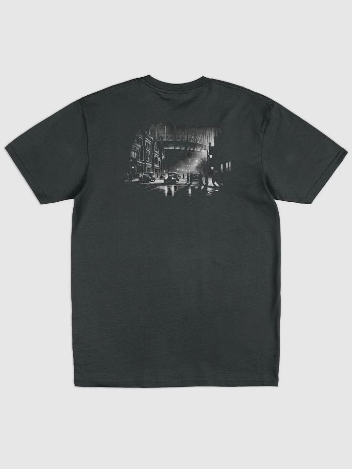 Vintage Noir Melbourne Stadium Scene (Mens Tee) product image (1)