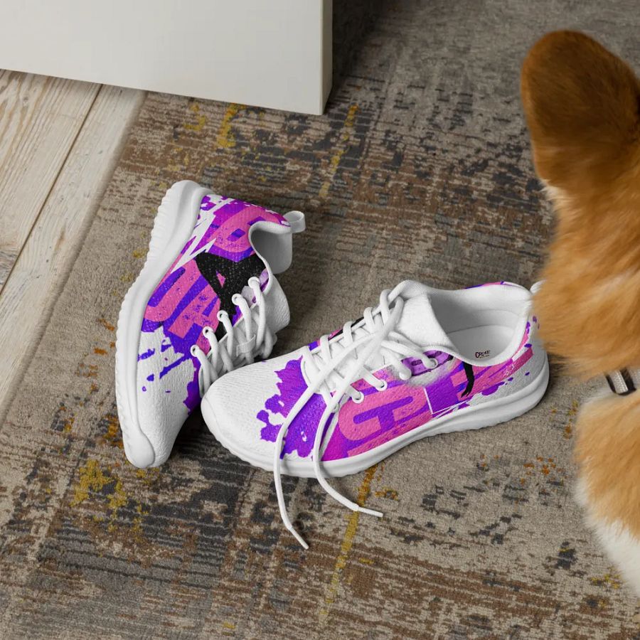 Born to Dance Her Silhouette Design Men's Athletic Shoes product image (4)