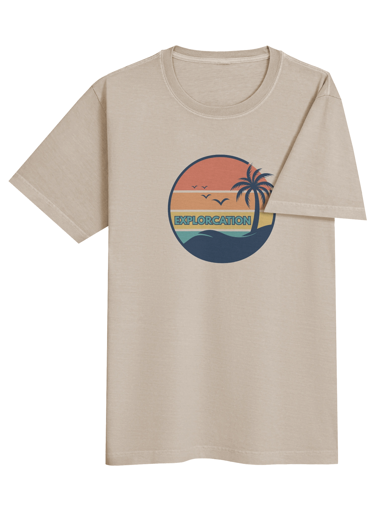 Retro Sunset Oversized T-Shirt product image (6)