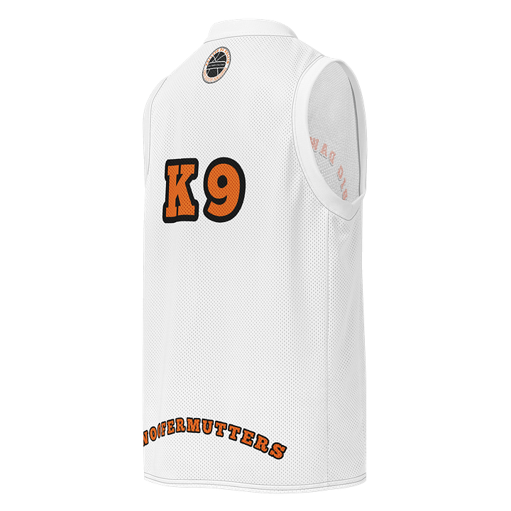 Premium Basketball Jersey Beige Poodle WooferMutter product image (2)