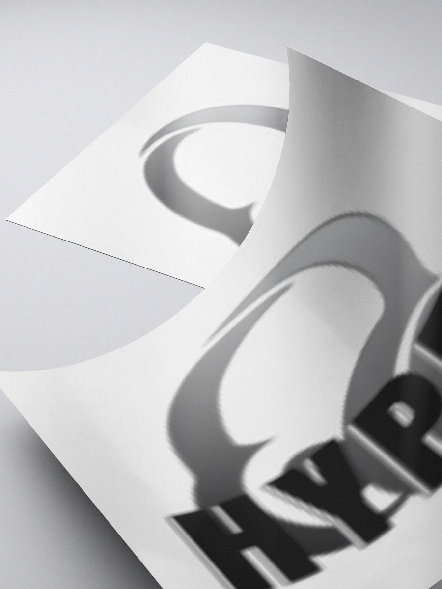 Hype Kiss Cut Sticker product image (4)