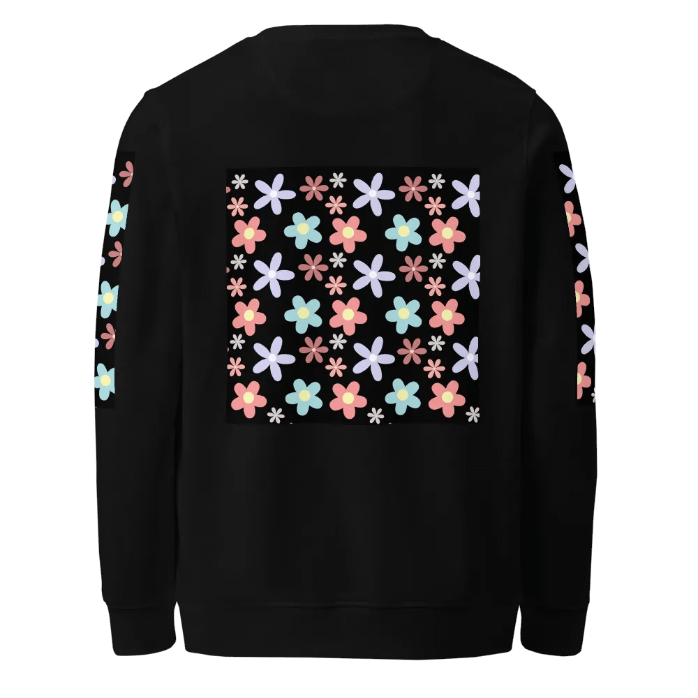 Pastel Petals Organic Sweatshirt product image (3)