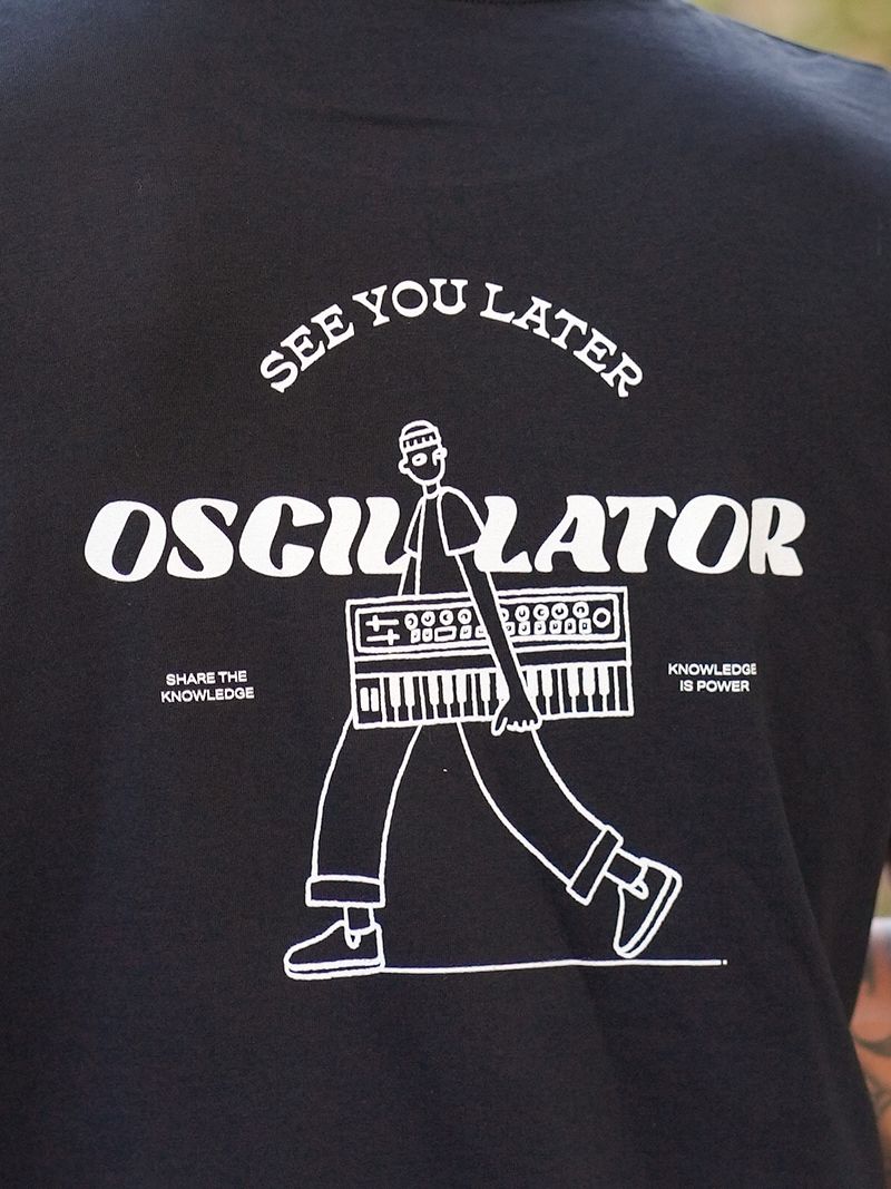 See You Later Oscillator Shirt
