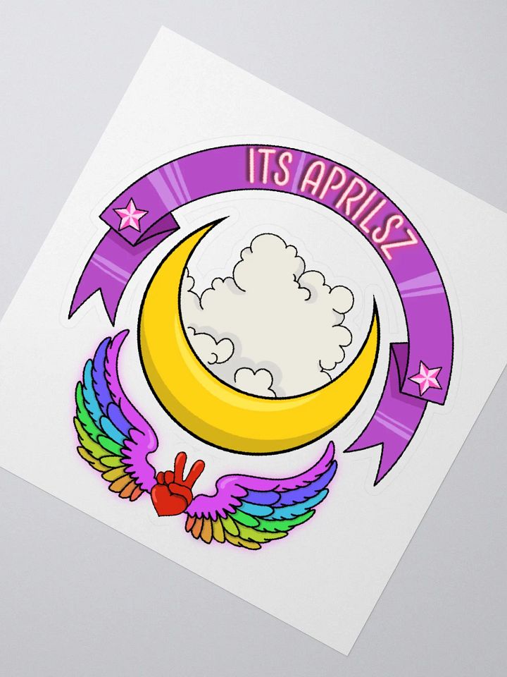 Its Aprilsz Channel Logo Sticker product image (4)