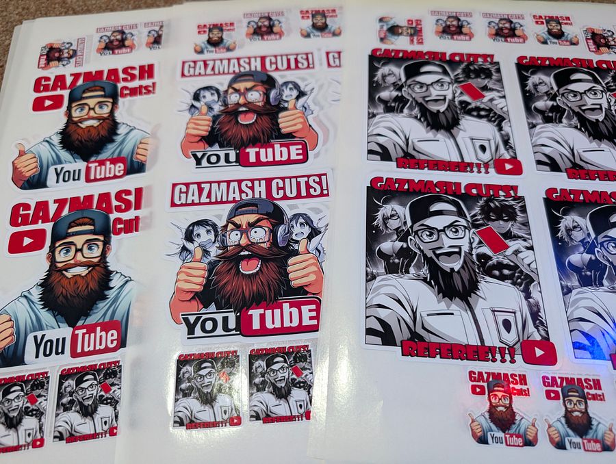 GazMASH Stickers product image (1)